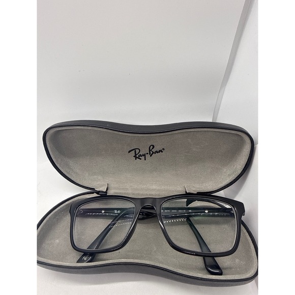 Ray-Ban Other - Ray-Ban RB 5279 2000 Black Square Eyeglasses Frames 55-18-145 with Case